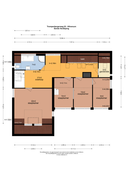 Floor Plan 5 - Trompenbergerweg 22
