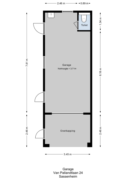 Floor Plan 5 - van Pallandtlaan 24