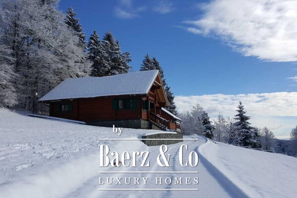 photo 31 Ravna Gora, Hleveci, charming wooden villa with 5500 m2 of building land