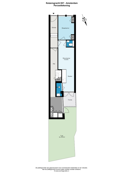 Floor Plan 1 - Keizersgracht 657