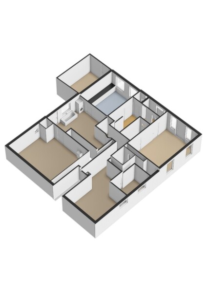 Floor Plan 2 - Dorpsstraat 12