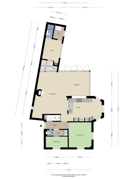 Floor Plan 1 - Herenweg 73