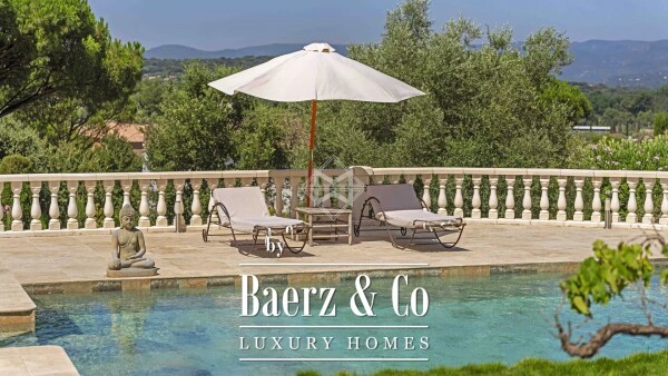 photo 3 Gassin: Provençal Villa with Pool, Independent Studio, and Open Views