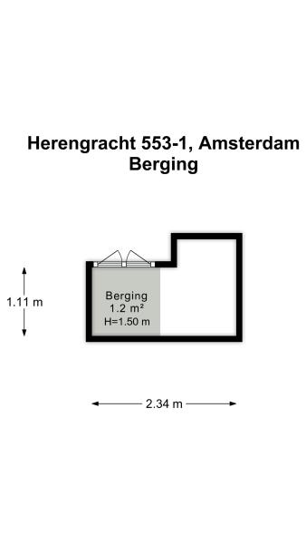 Floor Plan 3 - Herengracht 553 1