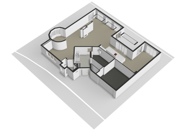 Floor Plan 2 - Prins Florislaan 13