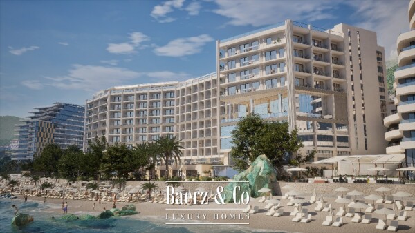 photo 1 Beachfront Investment Apartment in a 5* Hotel on Budva Riviera