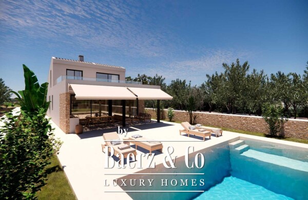 photo 3 A CUSTOM-MADE PARADISE: LUXURY VILLA PROJECT WITH POOL IN SA CALETA, CIUTADELLA, MENORCA