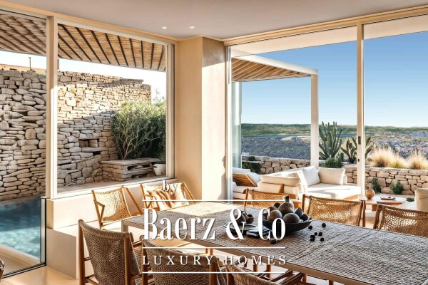 photo 8 Klis, a modern villa with a swimming pool under construction