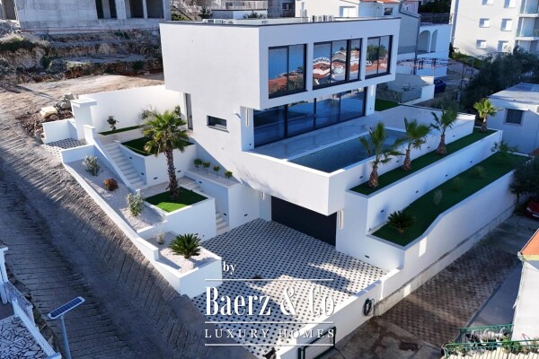 photo 2 Trogir, Mastrinka, newly built villa with swimming pool and spectacular sea view