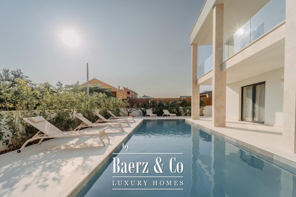 photo 1 Zadar, Turanj, beautiful house with swimming pool and sea view