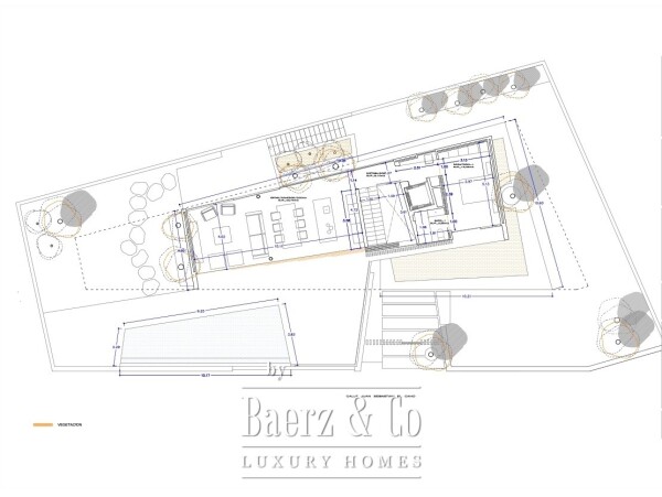 Floor Plan 4 - Brutalist style villa in east Tenerife