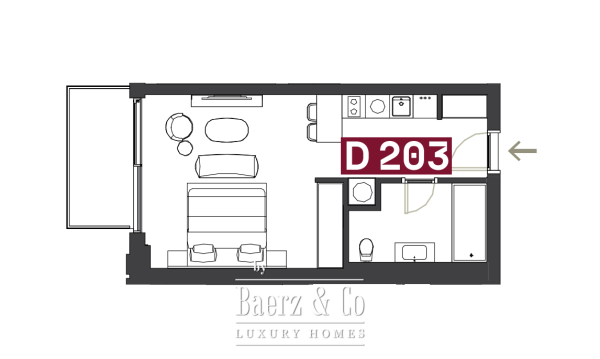 photo 19 Studio Apartment in a New Project under Construction close to the Sea in Tivat