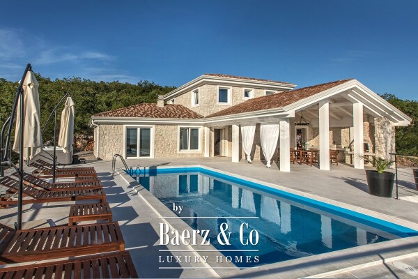 photo 1 Jadranovo, luxury stone villa with swimming pool and panoramic view