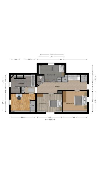 Floor Plan 2 - Kleinwijk 14