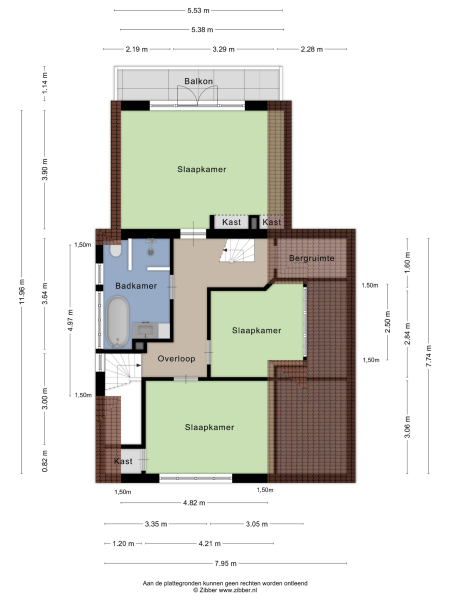Floor Plan 2 - Eikenlaan 24