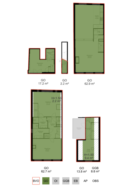 Floor Plan 11 - Herenmarkt 16 1